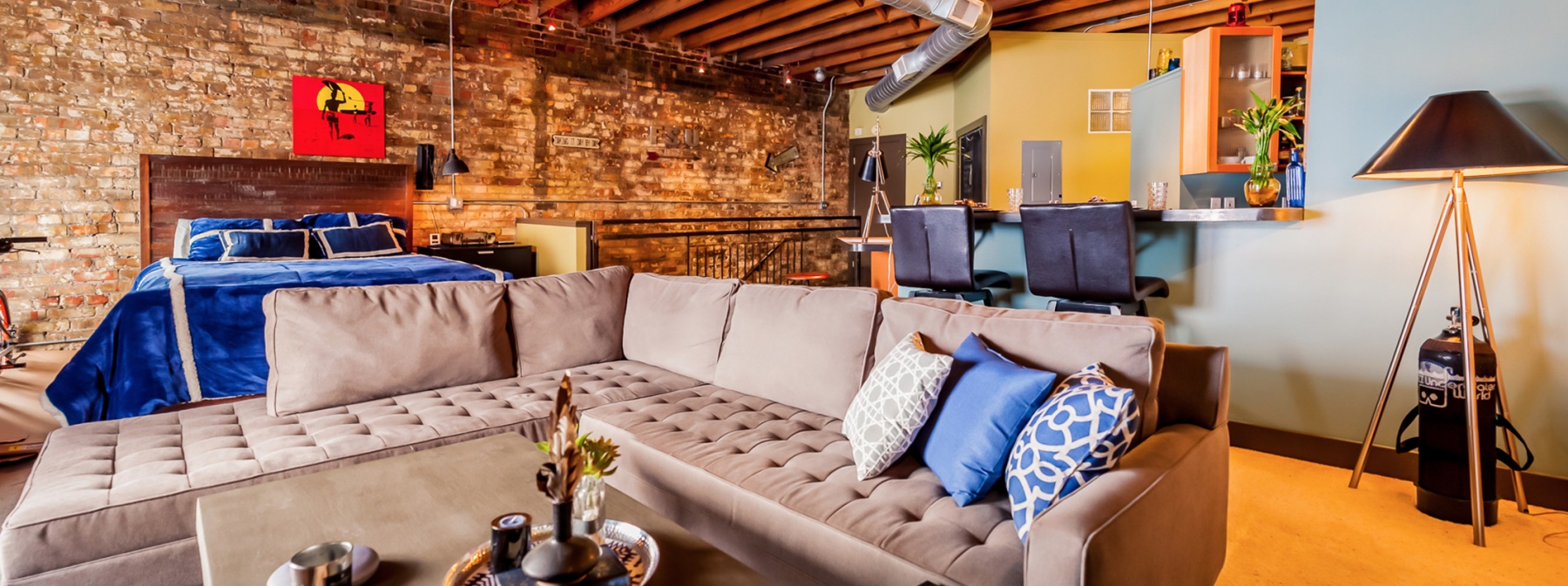 Lansing Lofts modern living in a historic building downtown Lansing, MI